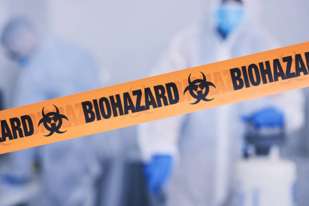 Professional Infectious Disease Decontamination technician working in Pendergrass, GA